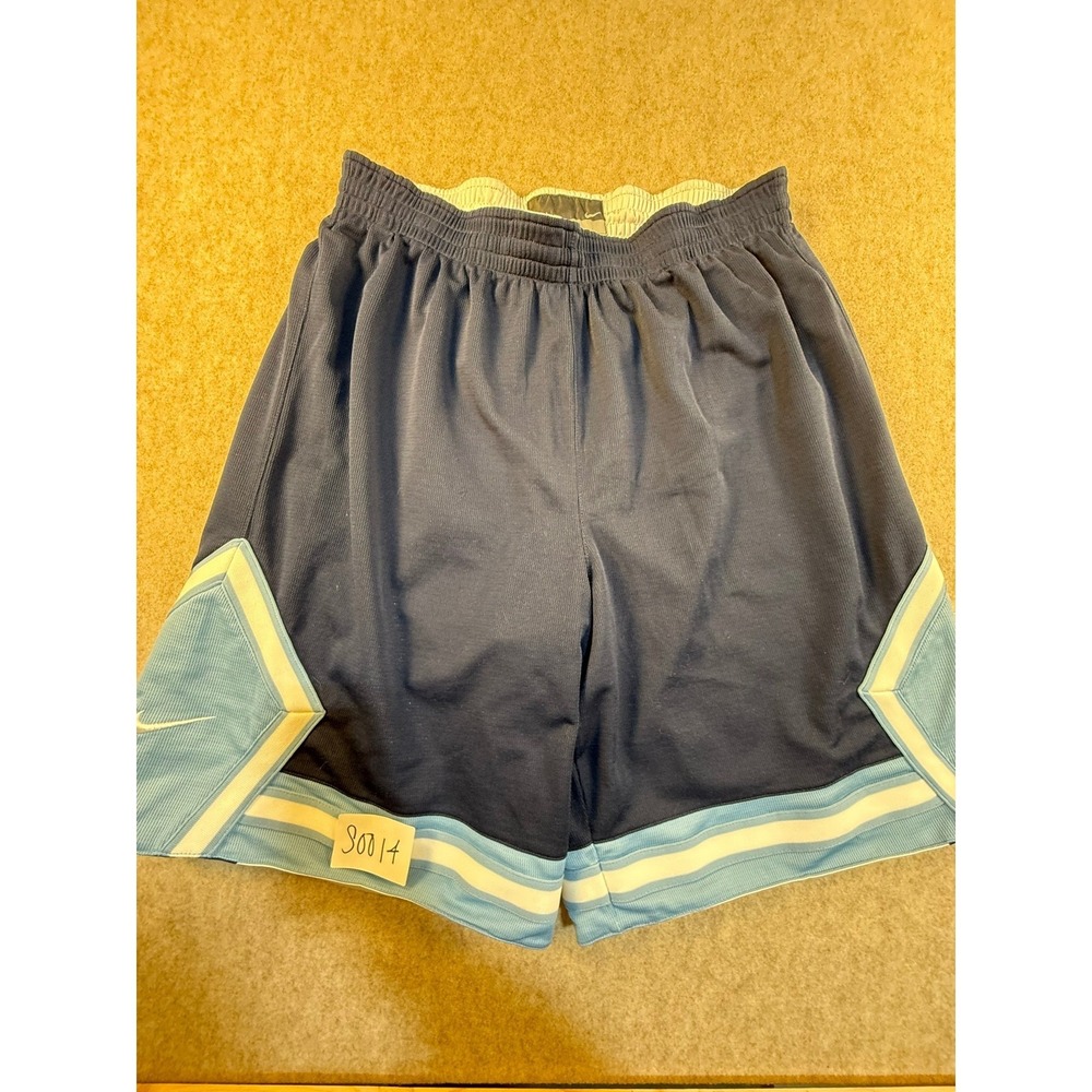 Nike Reversible Basketball Shorts Mens Navy Blue White‎ Mesh Athletic S0014